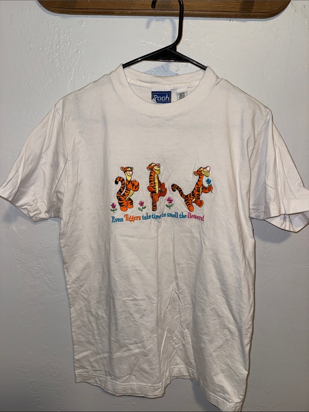 Pooh White Tigger Short Sleeve Tee